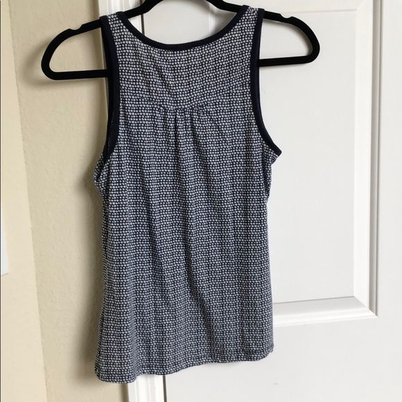 Blue polka dot tank top - Picture 2 of 4